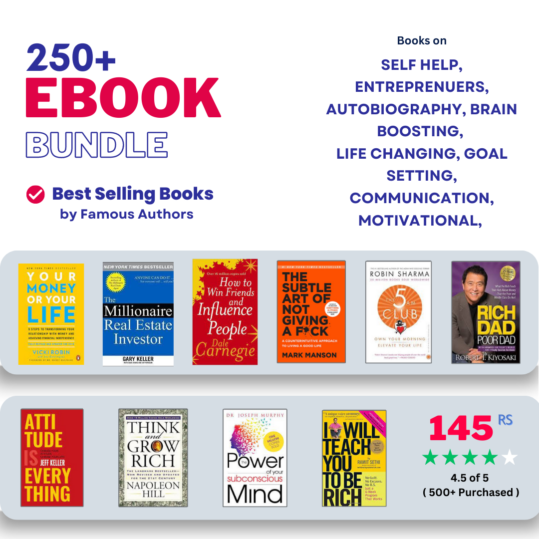 250+ English Best Selling Ebooks Bundle » GPL Tube